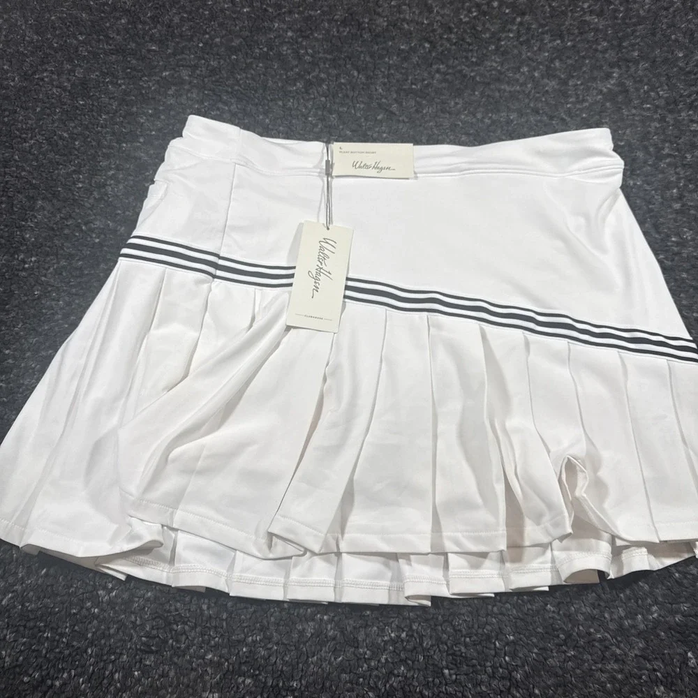Walter Hagan Womens Pleated Golf Pickle Ball Tennis  Skort Size Large NWT